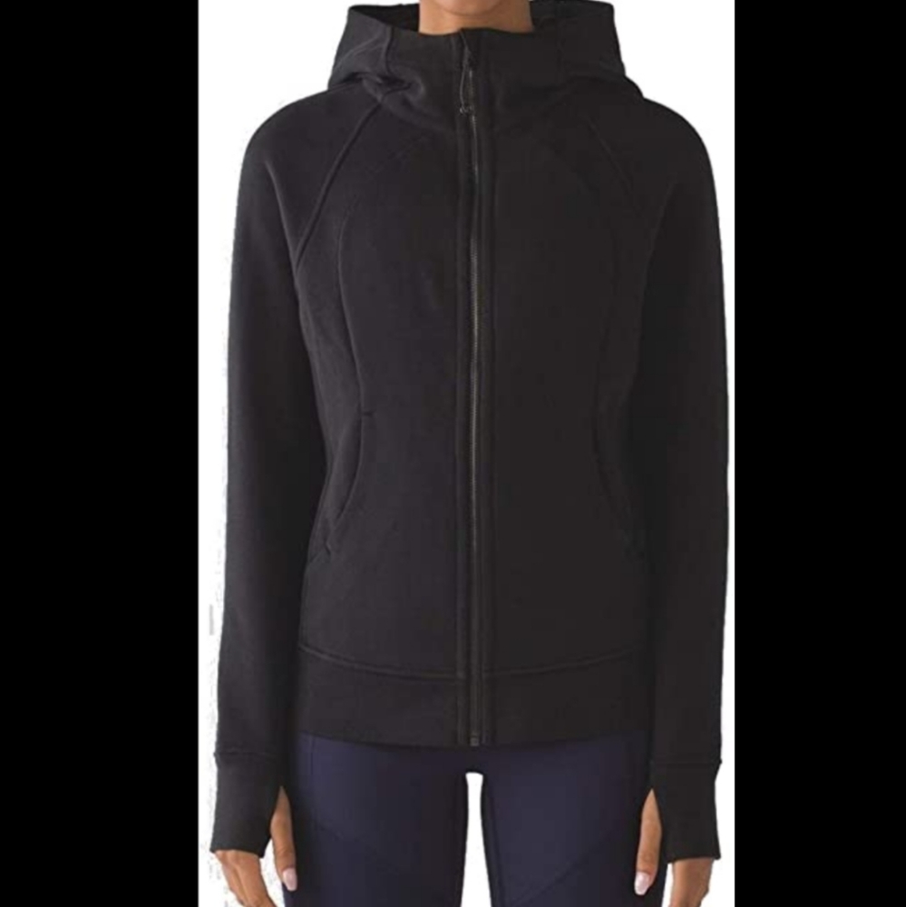 Black Lululemon Scuba Hoodie